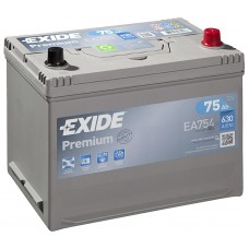 EXIDE Premium 75Ah CCA 630EN EA754