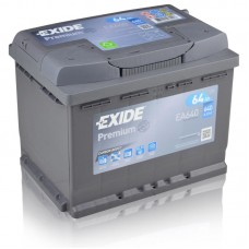EXIDE Premium 64Ah CCA 640EN EA640