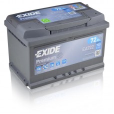 EXIDE Premium 72Ah CCA 720EN EA722